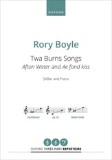 Twa Burns Songs SAB choral sheet music cover